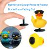 AKLOZYX 40 Pcs Duck Holder - 2024 Upgraded Air Vents - Dual Buckle Anti-Slip Rubber Duck Plug for Car Dash and Fixed Display,Duck Mounts Gift for Jeep Lover Excluding Rubber Duck (40), Black view 4