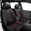 JIAMAOXIN Front Seat Covers for Subaru Forester 2014-2025 2026, First Row 2 Pcs Leather Car Seat Covers Cushion (2 Front Set, Black & Red) view 1