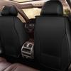 JIAMAOXIN Front Seat Covers for Subaru Forester 2014-2025 2026, First Row 2 Pcs Leather Car Seat Covers Cushion (2 Front Set, Black & Red) view 2
