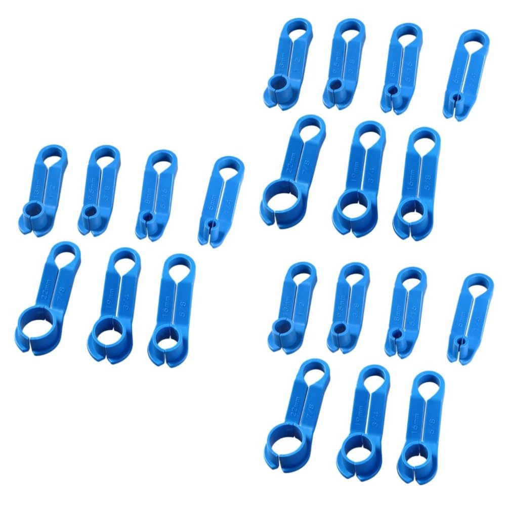 GLEAVI 21pcs Automotive Line Removal Tool Cooler Line Disconnect Pliers for Efficient Auto Repair Compact Design for Easy Storage and Use