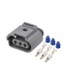 ARETV 1/5/10/10/20/50/100/Set 3-pin Crankshaft Sensor 3.5mm Female Connector, Compatible With 1J0973723G(1 SET_3P) view 1