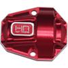 Hot Racing RACM12C02 Red Aluminum Diff Cover Ascent 18 view 1
