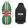 Ruhho Dominica Flag Front Car Seat Covers Set of 1, Bucket Seats Protector Decor Fit Most Vehicle, Cars, Sedan, Truck, SUV, Van view 3