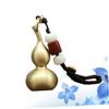 Tofficu 2pcs Fashion Gourd Brass Key Pendant Large Key Pendants Work Gourd Car Rope Solid Brushed view 2