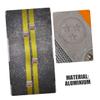 CHILDWEET 3pcs Aluminum Road Stud Lights Reflective Trail Markers Driveway Emergency Reflectors for Safety view 3
