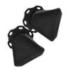 COOLHIYA 1pair Football Helmet Visor Fastener Clips Secure Visor Supplies for Football Gear High-Strength Clips for Fastening Must-Have Accessory for Intense Compatible view 1