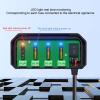 SPYMINNPOO 12V Fusing Block, Motorcycle Block 20A and Relay Box Kit with LED Indicator Light Motorcycle Accessory Power Supply for Car view 2
