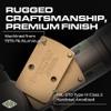 Reptilia ROF Riser for Trijicon RMR & SRO, Adds Clearance for Optics, 2.5mm or 10mm Height, Black Anodized Finish view 3