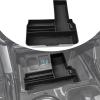 TACOBRO Center Console Tray Compatible with Ford Explorer 2020 2021 2022 2023 2024 Accessories,Compartment Insert Organizer Secondary Storage Box ABS Material (Not Fit 2025) view 1