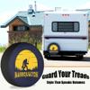 RV Spare Tire Cover Bass Squatch Waterproof DustProof Universal for Trailer SUV Van Camp Travel Trailer 12" 13" 14" 15" 16" 17 Inch Wheel view 2