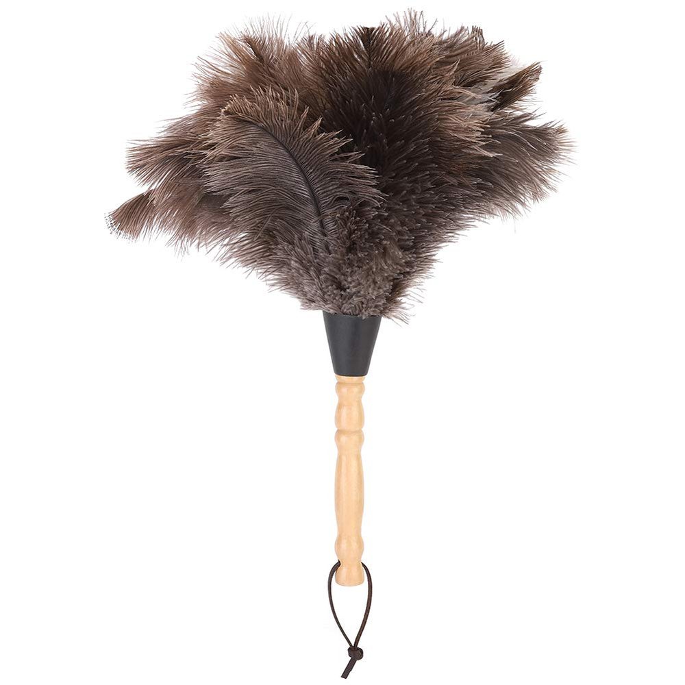 Wooden Handle Duster Anti Static Tool for Multipurpose USE