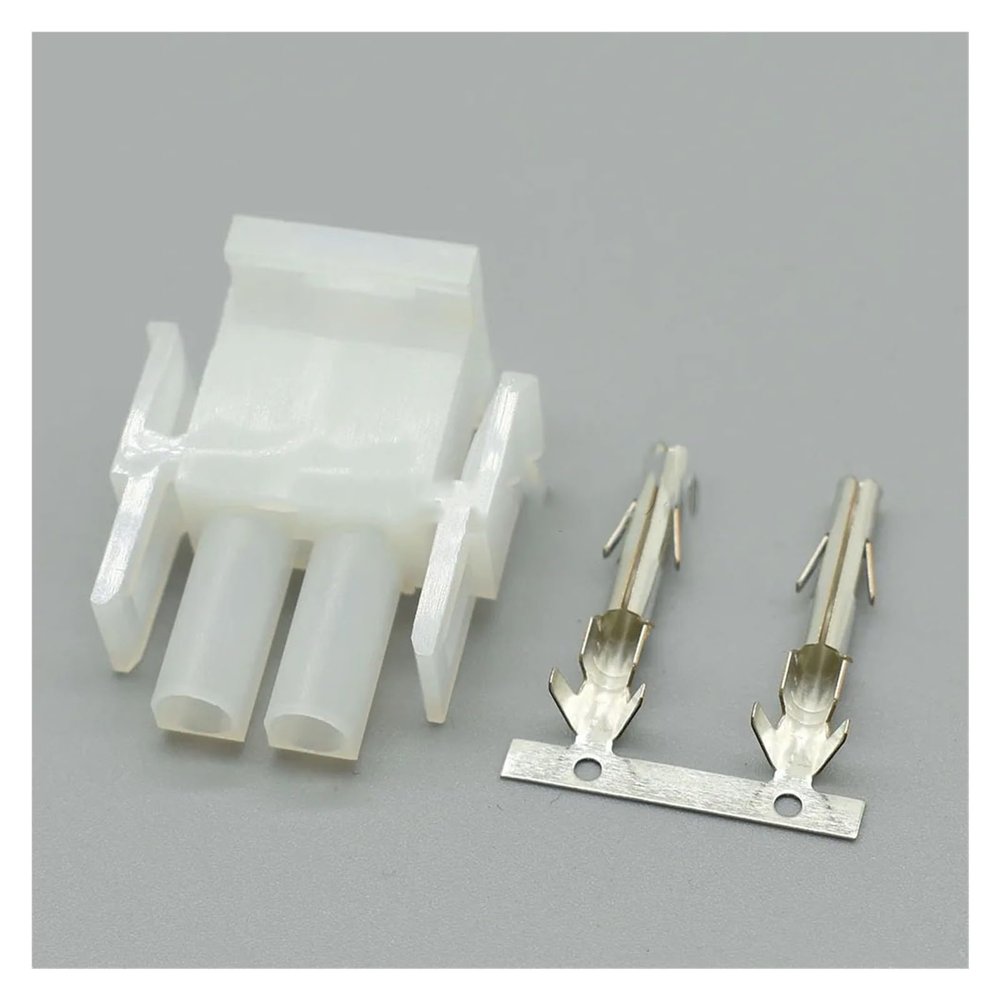 ROBAUN 5-20 Sets 2 Pin Electrical Connector 63080 Female and Male Plug for Elevator Auto(Female Set,5Sets)