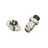 DLAHPJPT Automotive Electrical connectors 1 PCS Aviation pl;/UG GX16-2/3/4/5/6/7/8/9/10P 16MM Rhombus Flange Seat DF16 Series Aviation Column Connector(Plug_GX16 4P) view 4