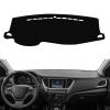 OYVDUAZB Fit for Hyundai Accent HC 2017-2020,Car Dashboard Cover,Black Dash Mat Dashboard Cover,Anti-Slip Dash Pad Protective Cover view 1