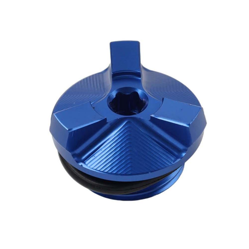 Three T FSFY Engine Oil Drain Filler Cap M24*2 Screw Plug Cover Blue CNC For BMW S1000XR G310GS S1000R S1000RR Motorbike 1pc