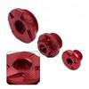 Lirun 3pc CNC Aluminum ?Oil Filler Cap Screw Cover Plug Red For ?For Kawasaki KLX450R?KX450/250 Motorbike view 2
