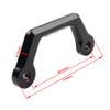 Lirun Motorcycle Rear Tow Tie Down Holder Subframe Racing Hook Black CNC for BMW S1000RR 2019-2021 Models view 3