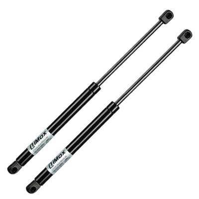 Qty (2) C16-15120 13 inch 55LB/245N Gas Strut Shocks Spring Lift Supports for Leer Camper Shell Window, Snugtop Truck Topper Door, RV Cabinet Door, Tool Box Lid, Boat Storage, and Toy Toolbox Cover