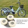 flexman E Bike Motor Gear Clutch Kit, 3Pcs 36T Planetary Nylon Gears Electric Bicycle Accessories with Bearing and 88mm Clutch for Electric 500W to 750W Motor Metal Solid Gear view 4