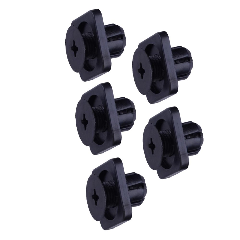 LXOINAGO 20 x Black Plastic Car Engine Splash Shield Mud Guard Skid Plate Retainer Clip Compatible for Honda