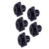 LXOINAGO 20 x Black Plastic Car Engine Splash Shield Mud Guard Skid Plate Retainer Clip Compatible for Honda view 1