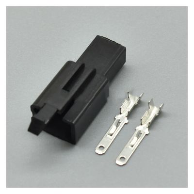 ROBAUN 5/10/20 Set 2.8mm Series 6030-2981 6040-2111 Motorcycle Sensor Connector with Brass Terminals(Male Black,20Set)