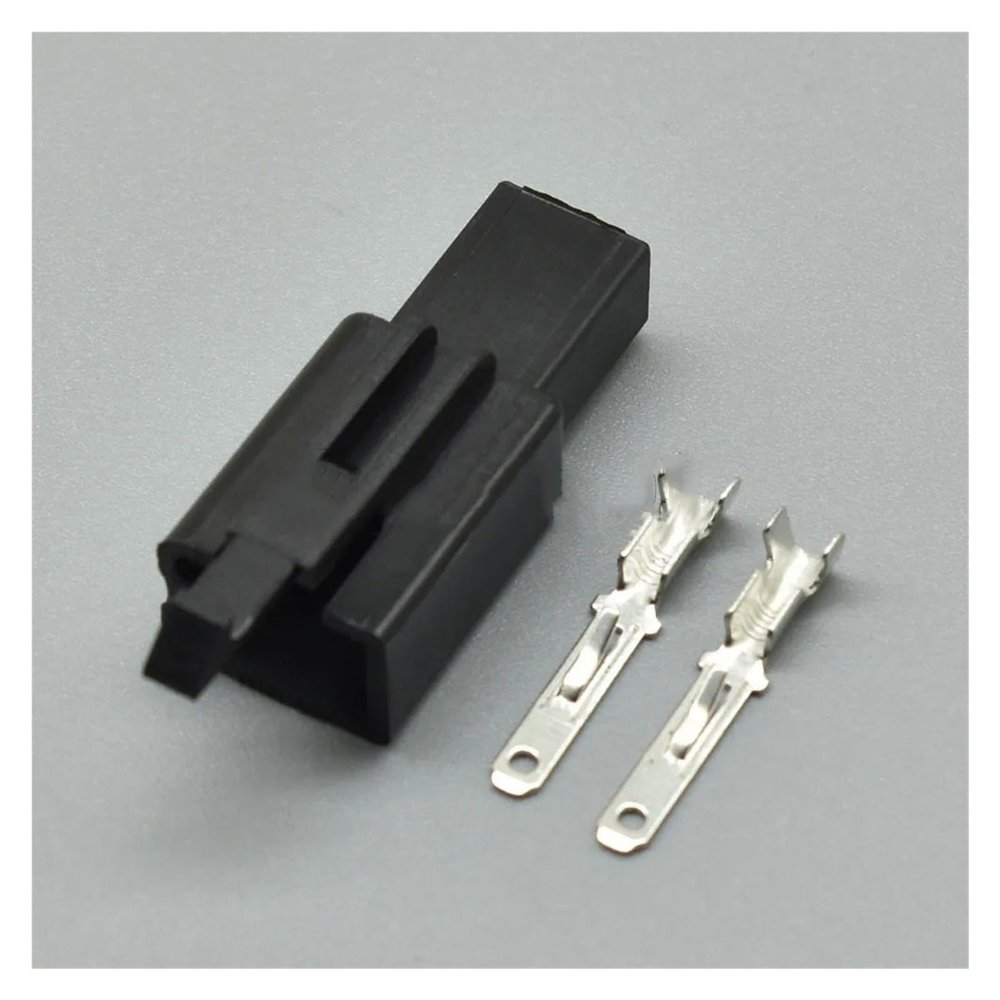 ROBAUN 5/10/20 Set 2.8mm Series 6030-2981 6040-2111 Motorcycle Sensor Connector with Brass Terminals(Male Black,20Set)