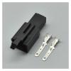ROBAUN 5/10/20 Set 2.8mm Series 6030-2981 6040-2111 Motorcycle Sensor Connector with Brass Terminals(Male Black,20Set) view 1