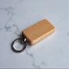 R and R Imports West Virginia Mountaineers 2.5 x 1-Inch Wooden Keychain Officially Licensed Collegiate Product Single view 2