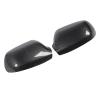 Rearview Side Mirror, Pair Carbon Fiber Mirror Cover Fadeless for Car view 2