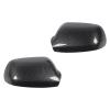 Rearview Side Mirror, Pair Carbon Fiber Mirror Cover Fadeless for Car view 4