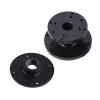 QIXIAMO Tweeter Horn Converter for Head 50mm to 38mm,38mm to 26mm Throat Treble Horn Adapter Treble Accessories, Black view 4