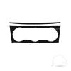 Auto Center Console Air Condition Control Buttons Decoration Decal 2pcs Sticker Glossy Piano Black Interior Trim Accessories Compatible with Subaru Impreza2015-2016/Subaru XV Crosstrek 2015-2017 - B view 2