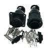 ROBAUN 14 Pin Male& Female Electric Auto Sensor Connector for Car 206044-1/182655-1(Male Female,2 Sets) view 1