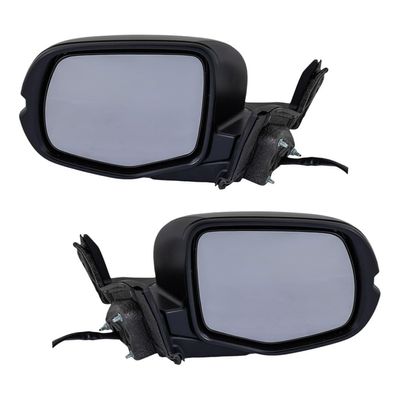 KarParts360 For Honda Passport 2019 20 21 22 2023 Door Mirror Driver and Passenger Side Pair Power Manual Folding | Non-Heated | Paintable | HO1320335, HO1321335 | 76250TG7A71ZE-PFM, 76200TG7A71ZE-PFM