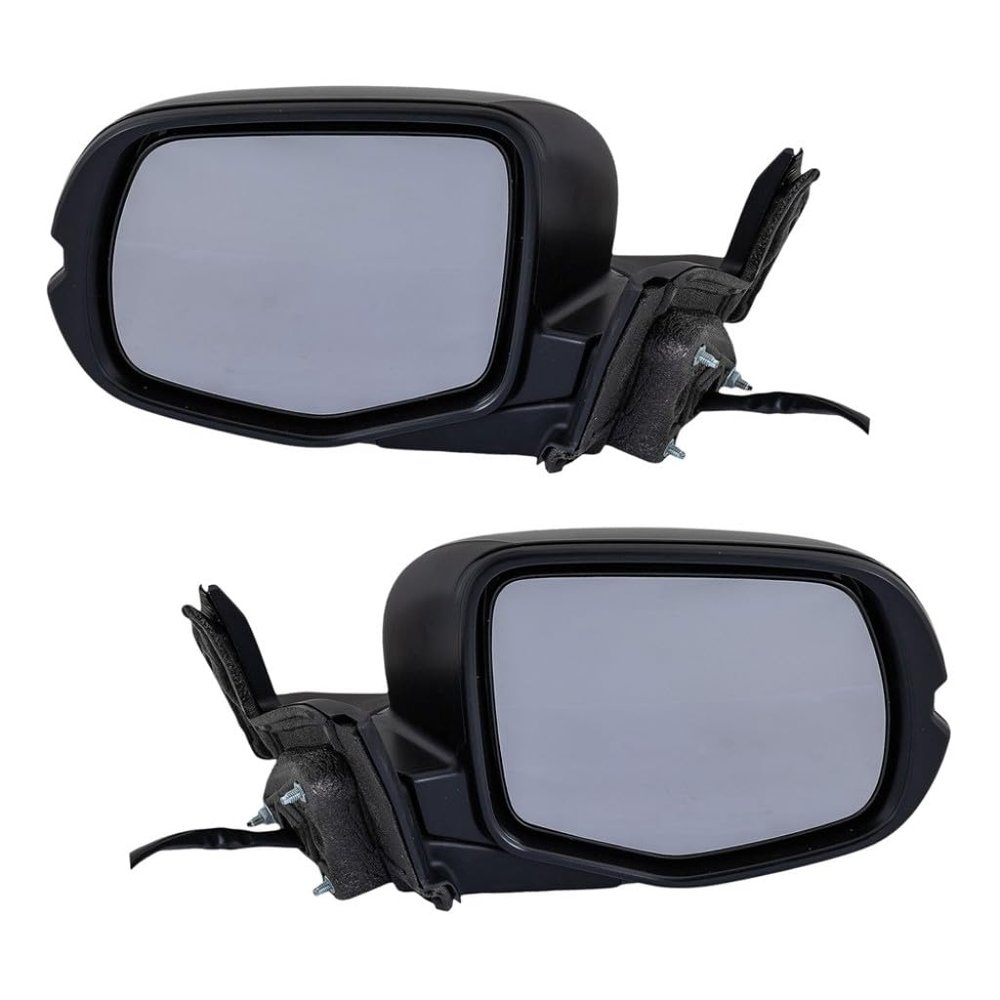 KarParts360 For Honda Passport 2019 20 21 22 2023 Door Mirror Driver and Passenger Side Pair Power Manual Folding | Non-Heated | Paintable | HO1320335, HO1321335 | 76250TG7A71ZE-PFM, 76200TG7A71ZE-PFM
