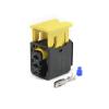 2Pin 1-1418483-1 Waterproof Automotive Connectors 2.8mm Heavy Duty Sealed Connectors Series Additional Terminal/Seal KLOOKY(Fixed Slider) view 2