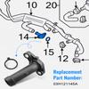 Engine Coolant Inlet Flange Cooling Hose Fit for Audi Q7 VW Volkswagen CC Passat Wagon Touareg, Replace 03H121145A view 3