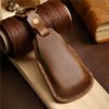 ONNAT Car Leather Keyring Shell Case Key Fob Cover Case, for Changan CS35PLUS CS55PLUS CS75PLUS 2019, Key Fob Holder Case Cover view 3