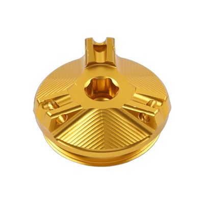 GZYF 1pc CNC Oil Filler 34mm Cap Cover Plug Screw Gold for BMW R1200 RT 09-13 R1200 Motorbike