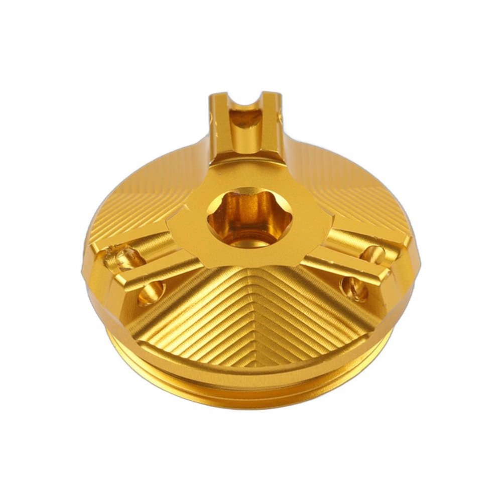 GZYF 1pc CNC Oil Filler 34mm Cap Cover Plug Screw Gold for BMW R1200 RT 09-13 R1200 Motorbike