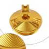 GZYF 1pc CNC Oil Filler 34mm Cap Cover Plug Screw Gold for BMW R1200 RT 09-13 R1200 Motorbike view 3