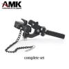 AMK 1/10 Scale RC Trailer Hitch Tow Hook, RC Trailer Hitch Receiver for RC Crawler Redcat GEN 8 Scout II CC01 TF2 TRX4 Axial SCX10 90046 (Complete Set) view 2