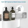 RV Shower Corner Bar Adjustable 7-13 Inches 180 Stainless Steel Camper Bathroom Caddy Storage Organizer Bathroom Shelves Organization Rod for Camper Travel Trailer Inside Bath Accessories (1 pack) view 3