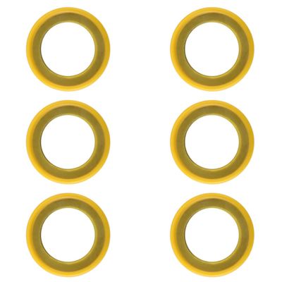 Karlass 6pcs 26-830749 Gearcase Drain Plug Seal Washer Gaskets, Lower Unit Grease Gaskets Washer Drain Plug Seal Gearcase Lube Drain Screw Washer Compatible with Mercury Marine/for Mercruiser