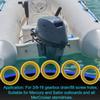 Karlass 6pcs 26-830749 Gearcase Drain Plug Seal Washer Gaskets, Lower Unit Grease Gaskets Washer Drain Plug Seal Gearcase Lube Drain Screw Washer Compatible with Mercury Marine/for Mercruiser view 4
