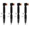 Fuel Injection Pump 7249380 & Common Rail 28240435 7030409 & Fuel Injectors 28337917 Compatible for Bobcat Doosan D24 D18 Engine Loaders Excavator (4X Fuel Injector) view 1