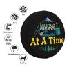 YIWUOUFA Spare Tire Cover Making Memories One Campsite At A Time Weatherproof Universal Wheel Protectors Camper Tire Covers for Trailer Rv Travel 14"" 15"" 16"" 17"" TC1019 view 3