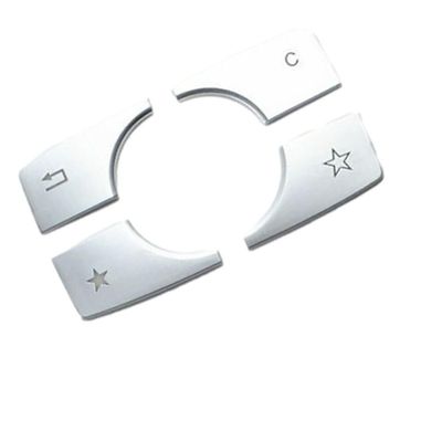 mainlly 4X Car Multimedia Buttons Cover Trim Fit for Mercedes-Benz ML GL W166 X166 2012~2015