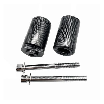 New Fit Compatible with Ninja ZX9R ZX 9R 2002 2003 Motorcycle No Cut Black and Carbon Frame Sliders Crash Falling Protection ZX9R(Carbon Look)